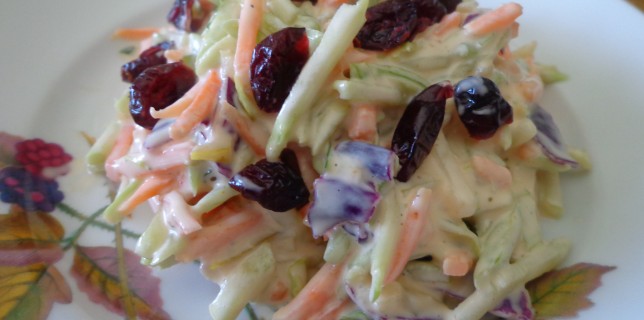 Broccoli Slaw with Craisins